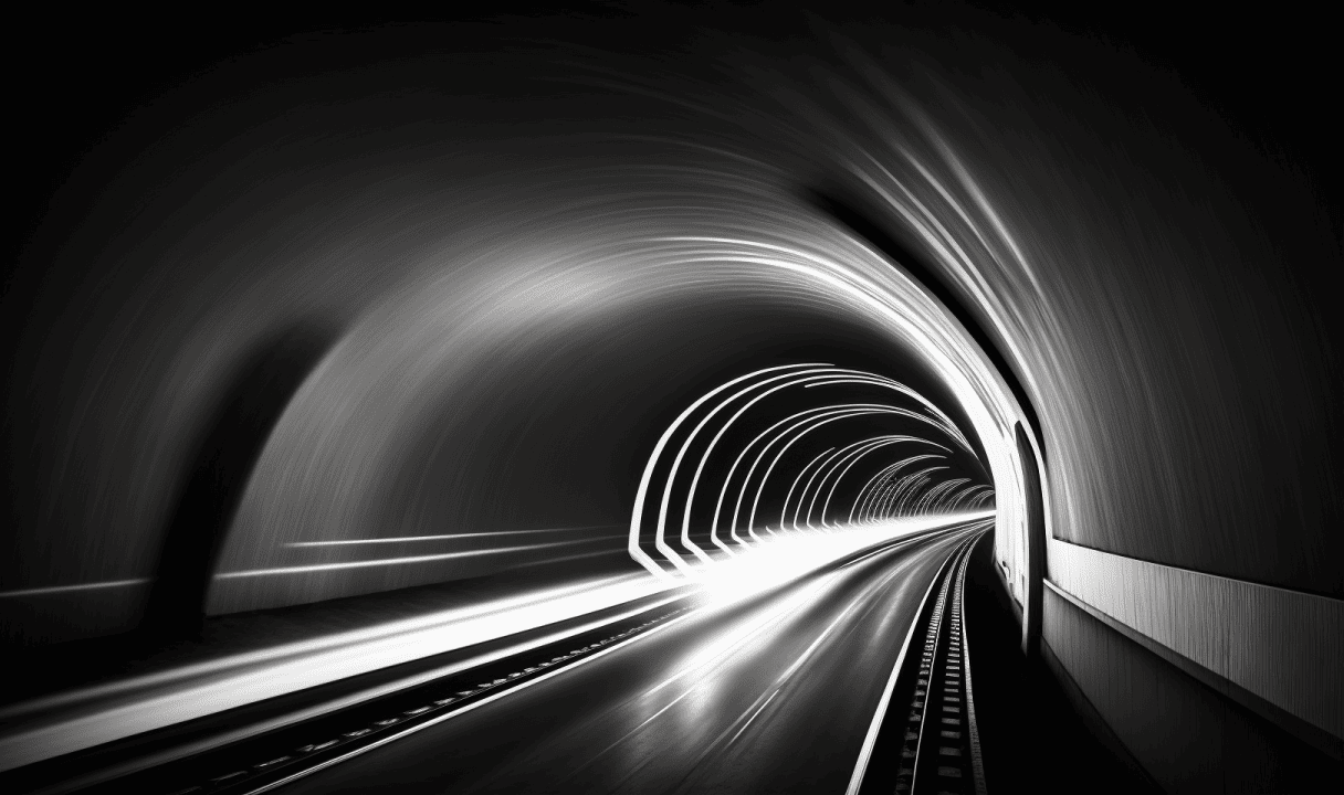 Visual representation of how SD-WAN technology optimizes data flow across multiple links
